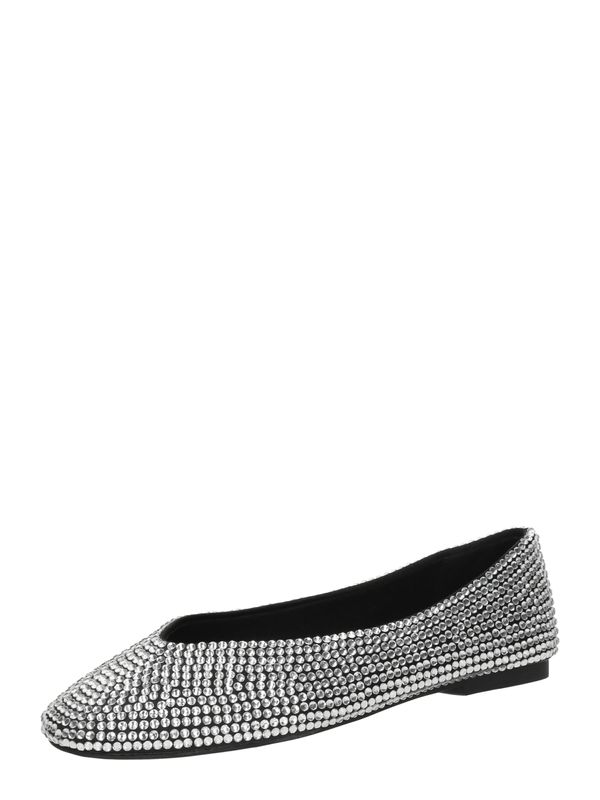 STEVE MADDEN STEVE MADDEN Balerinke 'Darts-R'  črna / srebrna