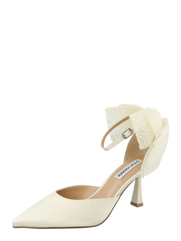 STEVE MADDEN STEVE MADDEN Čevlji s peto 'Fiorela-P'  off-bela