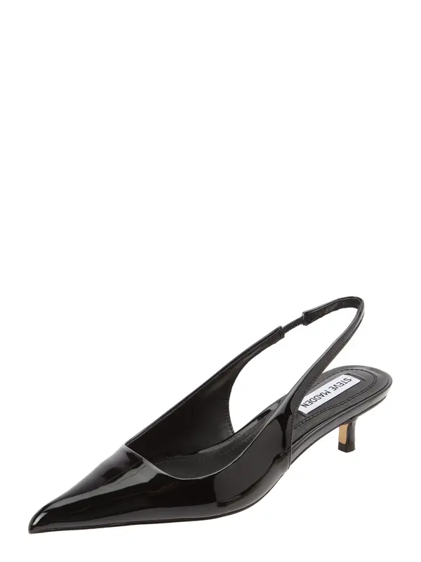 STEVE MADDEN STEVE MADDEN Čevlji s peto in s paščki 'Kittie2'  črna