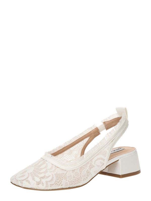 STEVE MADDEN STEVE MADDEN Čevlji s peto in s paščki 'Smitten'  bela