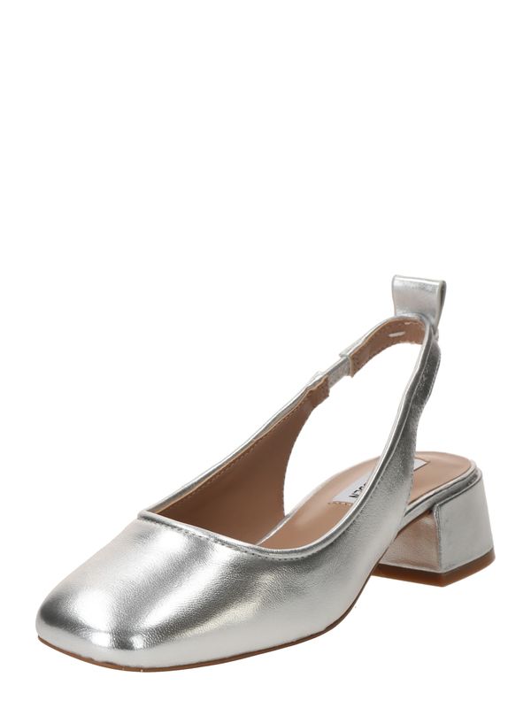 STEVE MADDEN STEVE MADDEN Čevlji s peto in s paščki  srebrna