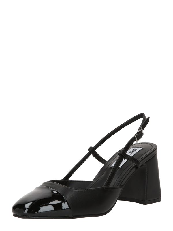 STEVE MADDEN STEVE MADDEN Čevlji s peto in s paščki 'Zeina'  črna
