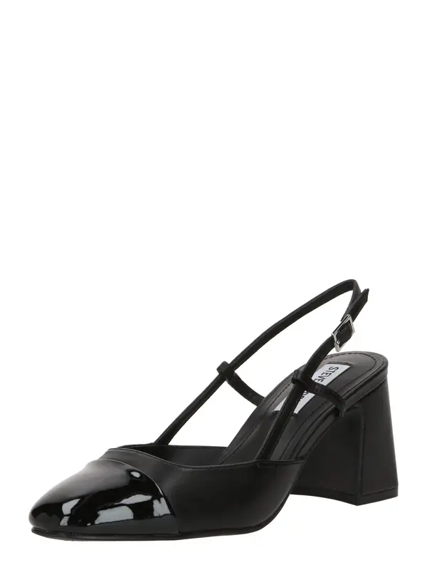STEVE MADDEN STEVE MADDEN Čevlji s peto in s paščki 'Zeina'  črna