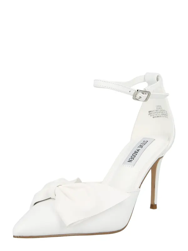 STEVE MADDEN STEVE MADDEN Čevlji s peto 'Lorina'  bela