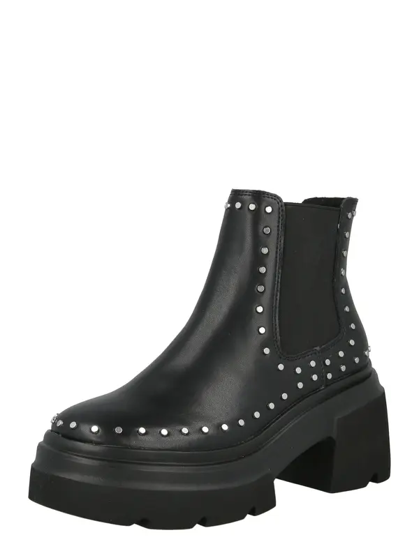 STEVE MADDEN STEVE MADDEN Chelsea škornji 'Bing Bang-S'  črna / srebrna