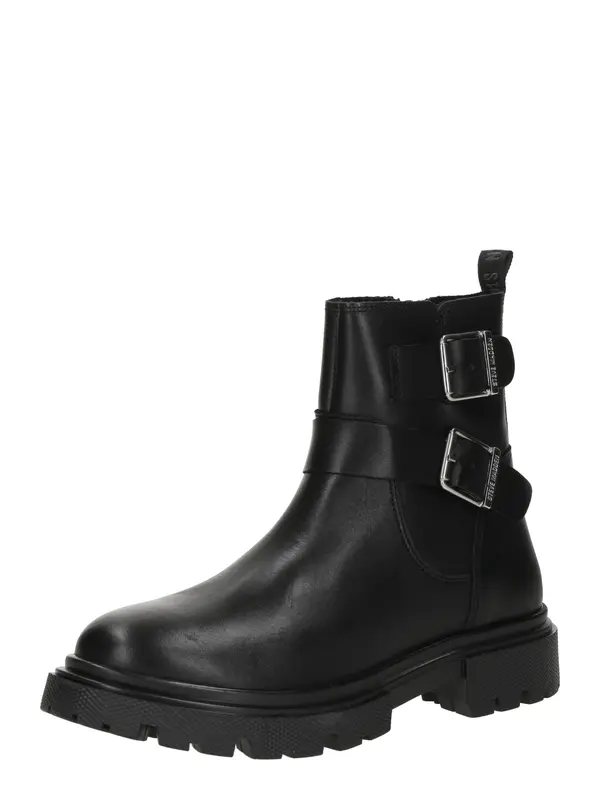 STEVE MADDEN STEVE MADDEN Gležnarji 'Rings'  črna