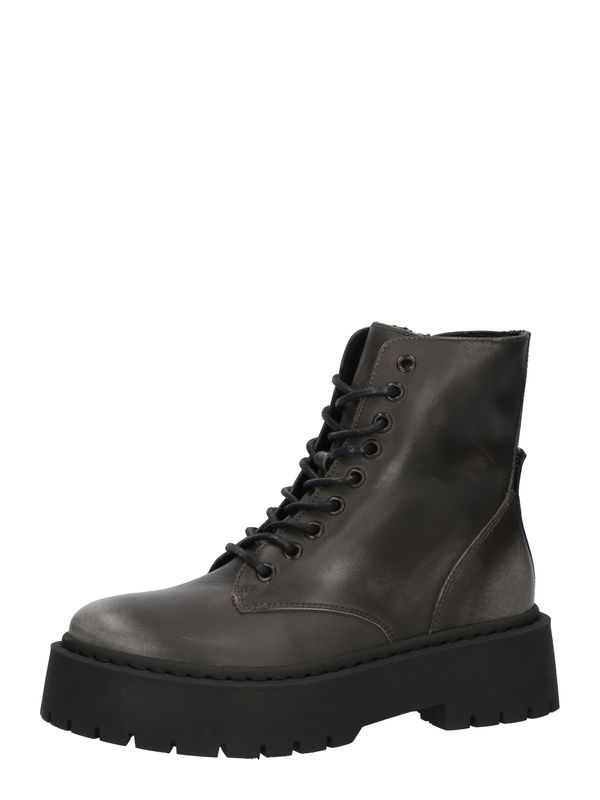 STEVE MADDEN STEVE MADDEN Gležnarji z vezalkami 'Skylar'  temno siva