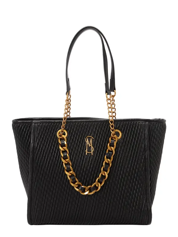 STEVE MADDEN STEVE MADDEN Nakupovalna torba 'Bkattt-M'  zlata / črna