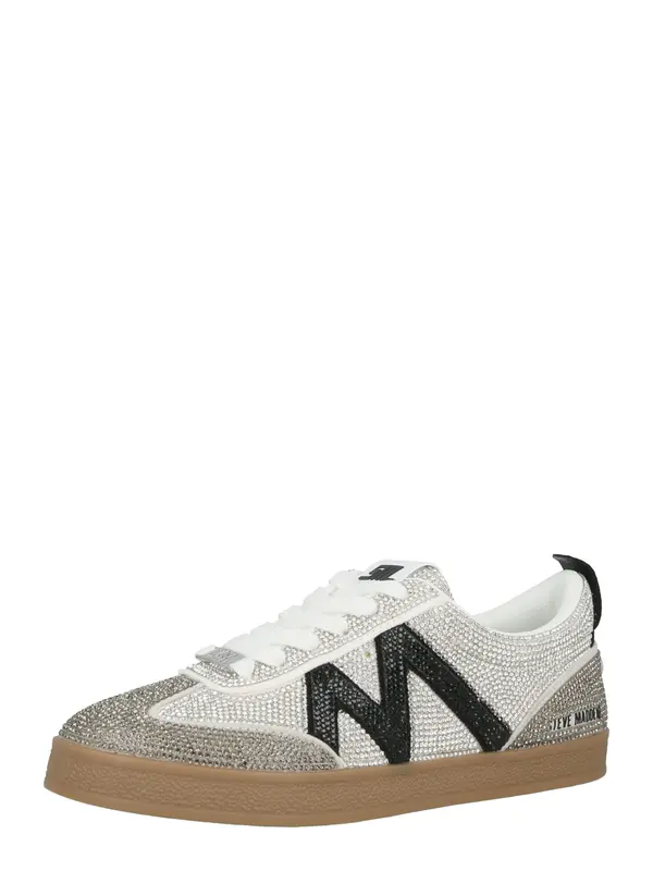 STEVE MADDEN STEVE MADDEN Nizke superge 'Degree-R'  kremna / črna / srebrna