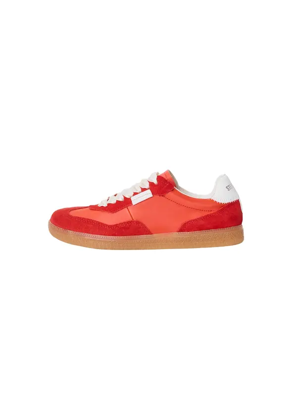 STEVE MADDEN STEVE MADDEN Nizke superge 'Emporia'  oranžno rdeča / svetlo rdeča / bela