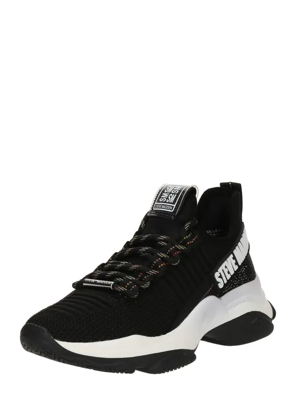 STEVE MADDEN STEVE MADDEN Nizke superge 'Maxilla-R-E'  črna / bela
