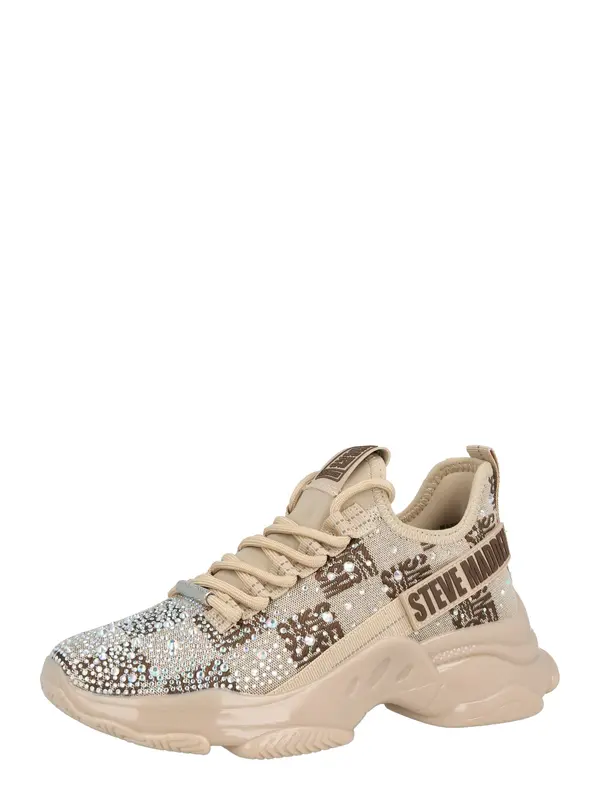 STEVE MADDEN STEVE MADDEN Nizke superge 'Maxima'  bež / rjava