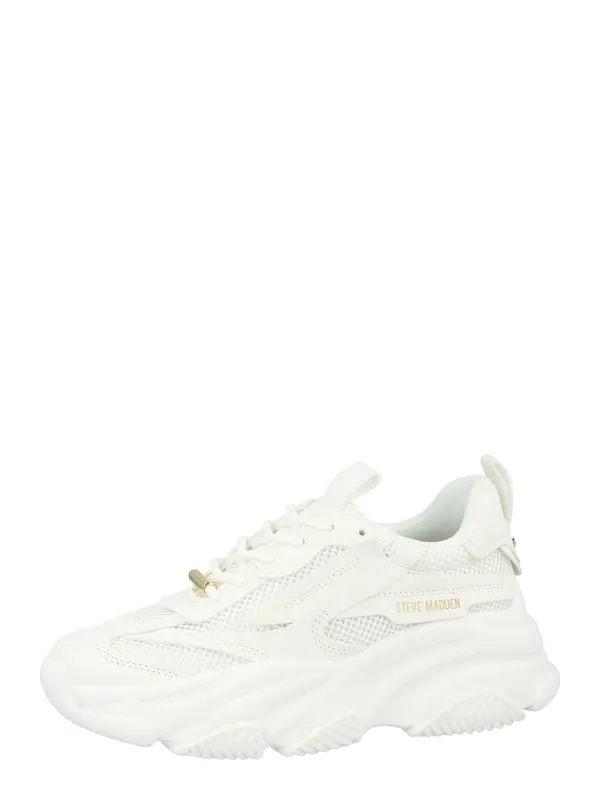 STEVE MADDEN STEVE MADDEN Nizke superge 'Possension-E'  zlata / bela