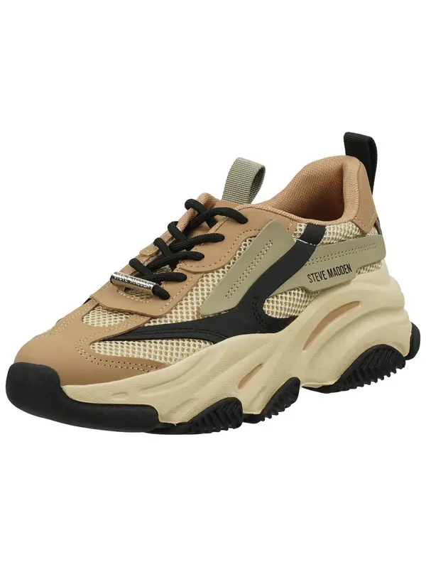 STEVE MADDEN STEVE MADDEN Nizke superge 'Possession'  bež / svetlo rjava / kaki / črna