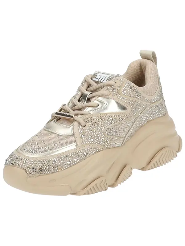 STEVE MADDEN STEVE MADDEN Nizke superge 'Privy'  bež / srebrna