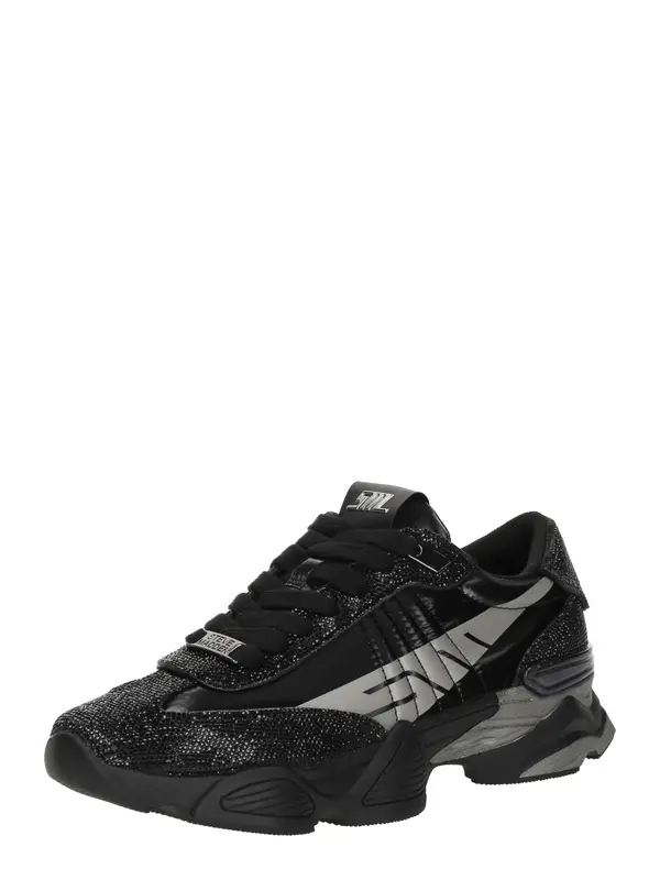 STEVE MADDEN STEVE MADDEN Nizke superge 'Setback-R'  črna / srebrna