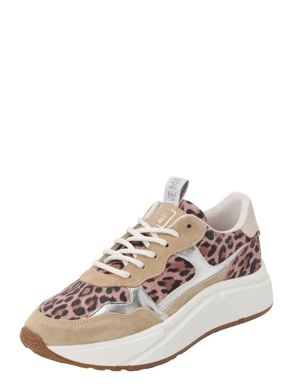 STEVE MADDEN STEVE MADDEN Nizke superge 'Starlyn'  bež / rjava / rosé / srebrna