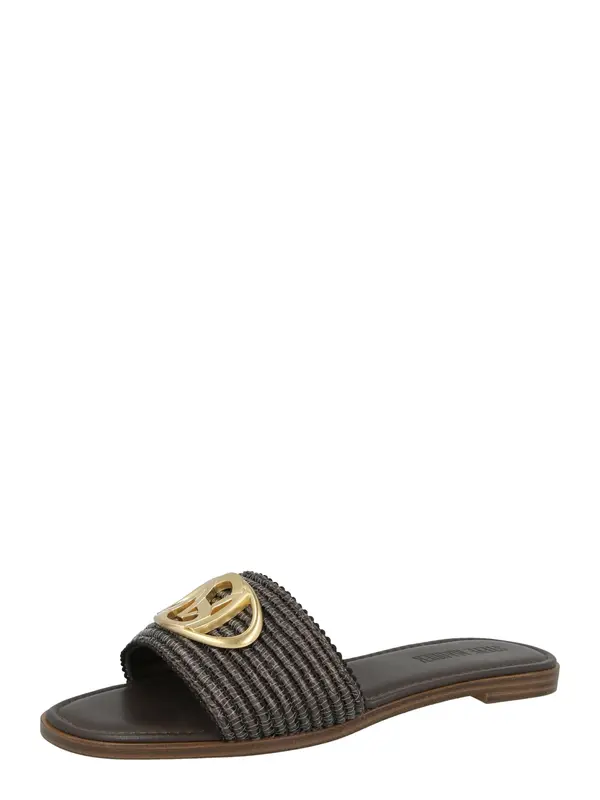 STEVE MADDEN STEVE MADDEN Nizki natikači 'Kora 2.0'  temno rjava / zlata