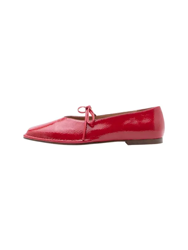 STEVE MADDEN STEVE MADDEN Odprte balerinke 'Lola'  rdeča