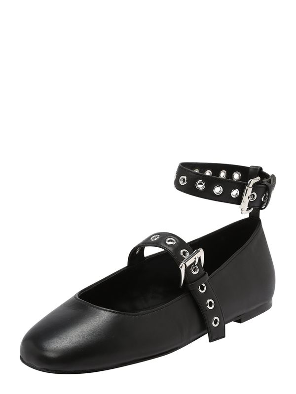 STEVE MADDEN STEVE MADDEN Odprte balerinke 'Macbeth'  črna