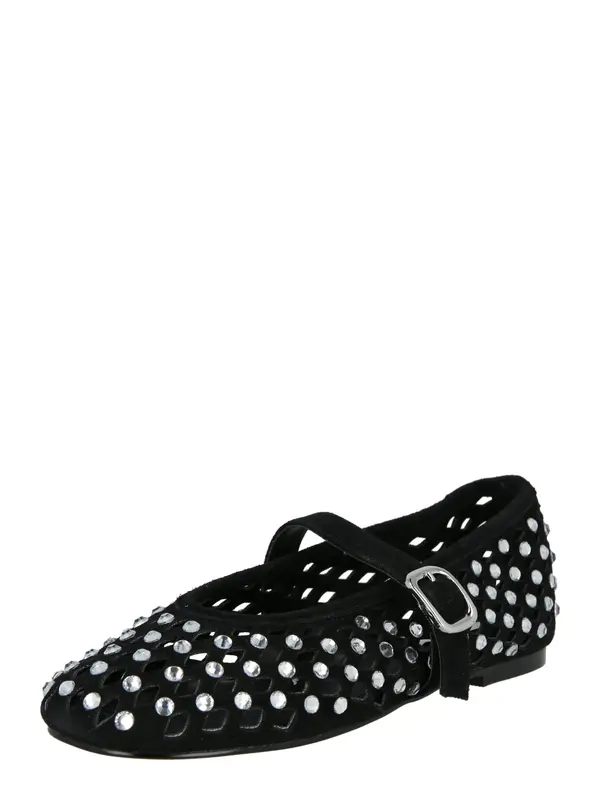 STEVE MADDEN STEVE MADDEN Odprte balerinke 'Rerun'  črna