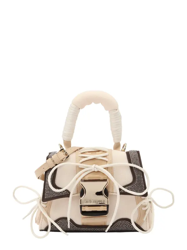 STEVE MADDEN STEVE MADDEN Ročna torbica 'Bdiego-A'  ecru / rjava