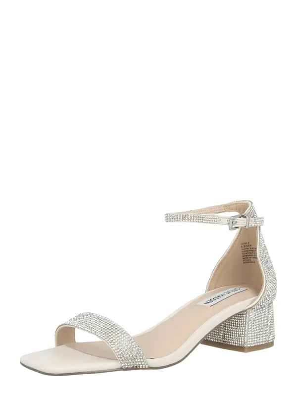 STEVE MADDEN STEVE MADDEN Sandali 'Gena-R'  kremna / srebrna