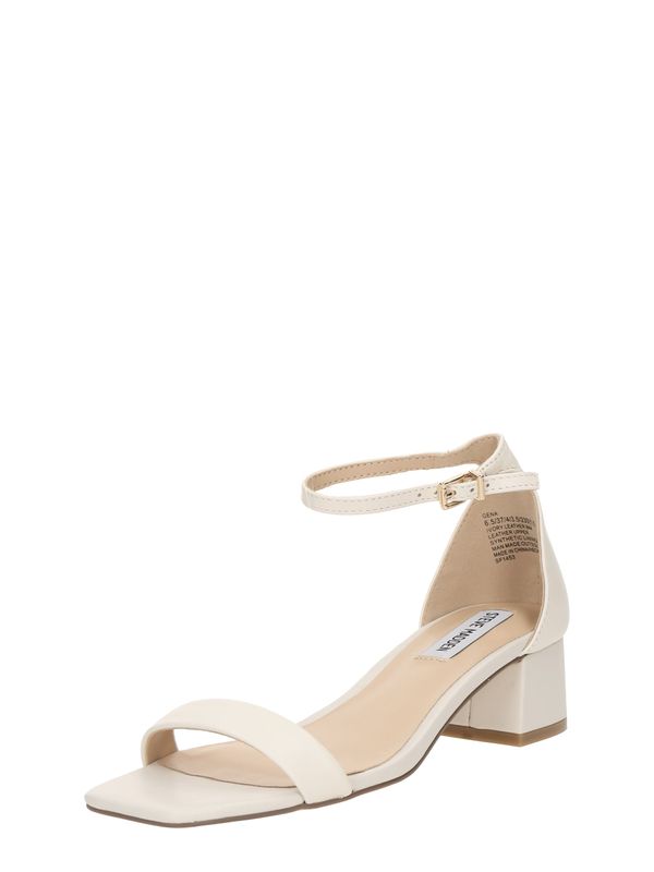 STEVE MADDEN STEVE MADDEN Sandali s paščki 'Gena'  off-bela