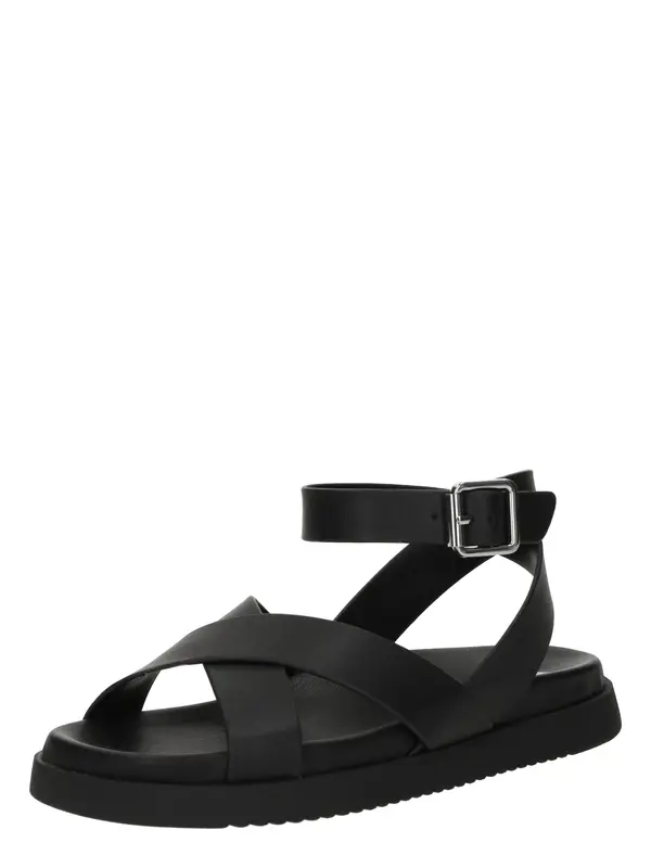 STEVE MADDEN STEVE MADDEN Sandali s paščki 'My Bestie'  črna