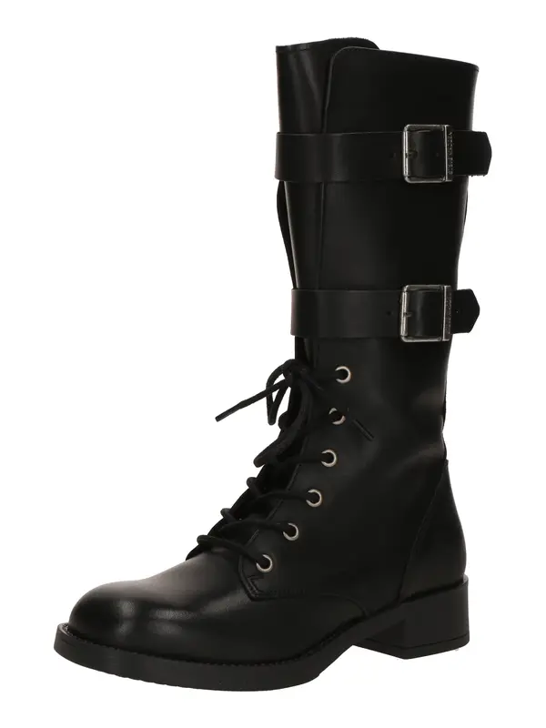 STEVE MADDEN STEVE MADDEN Škornji z vezalkami 'Zoey'  črna