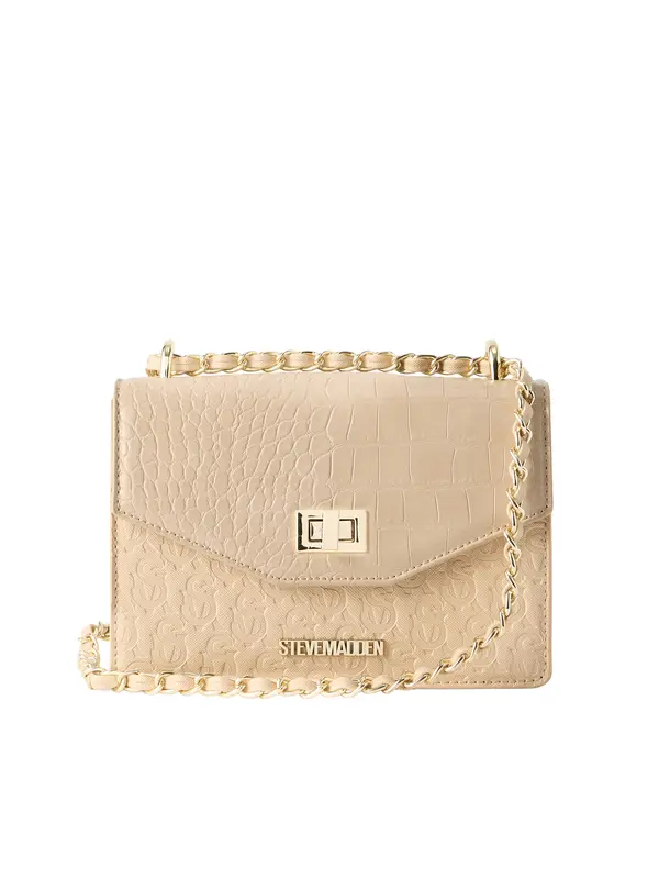 STEVE MADDEN STEVE MADDEN Torba za čez ramo 'Bkoen-6'  chamois / zlata