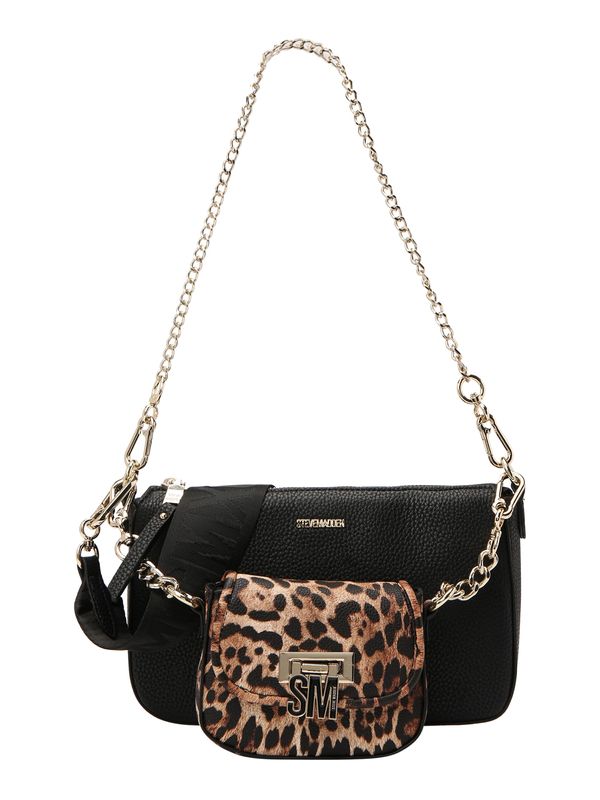 STEVE MADDEN STEVE MADDEN Torba za čez ramo 'Bnaim-L'  umbra / črna