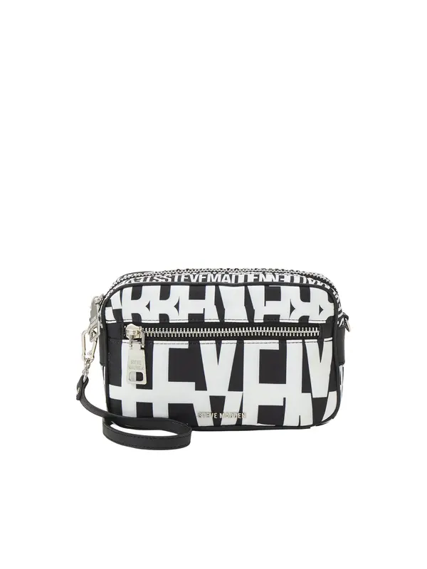 STEVE MADDEN STEVE MADDEN Torba za čez ramo 'Bvades'  črna / bela
