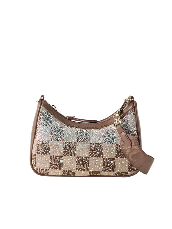 STEVE MADDEN STEVE MADDEN Torba za čez ramo 'Bvital-12'  pastelno modra / rjava / mokka
