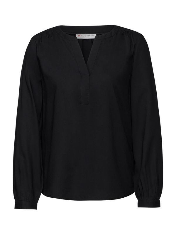 STREET ONE STREET ONE Bluza  črna