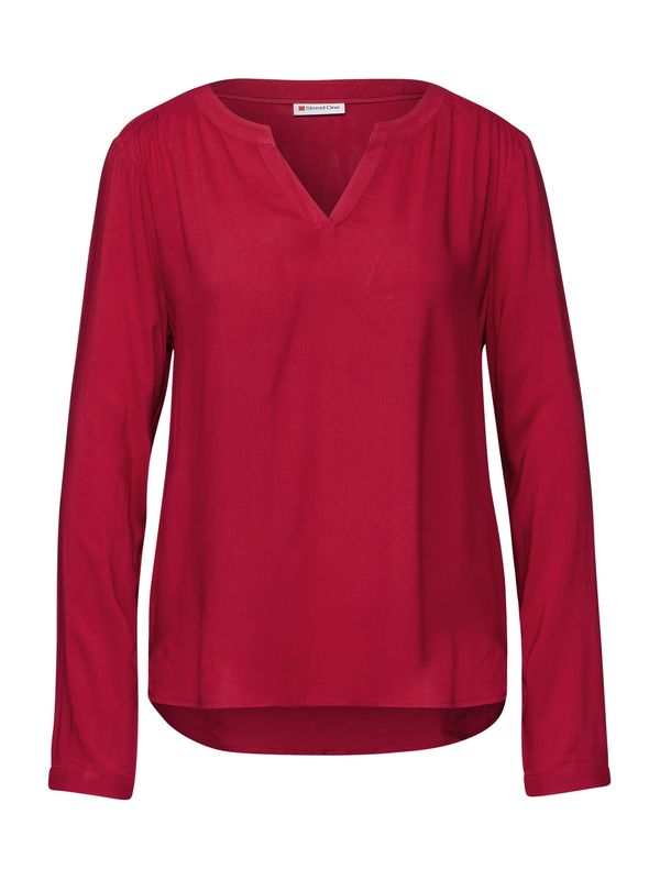 STREET ONE STREET ONE Bluza 'New Bamika'  rdeča