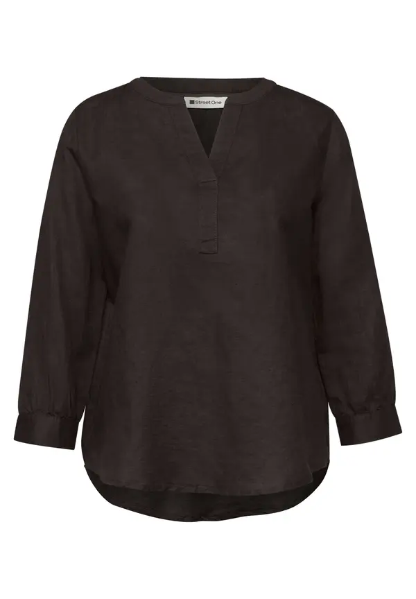 STREET ONE STREET ONE Bluza  temno rjava