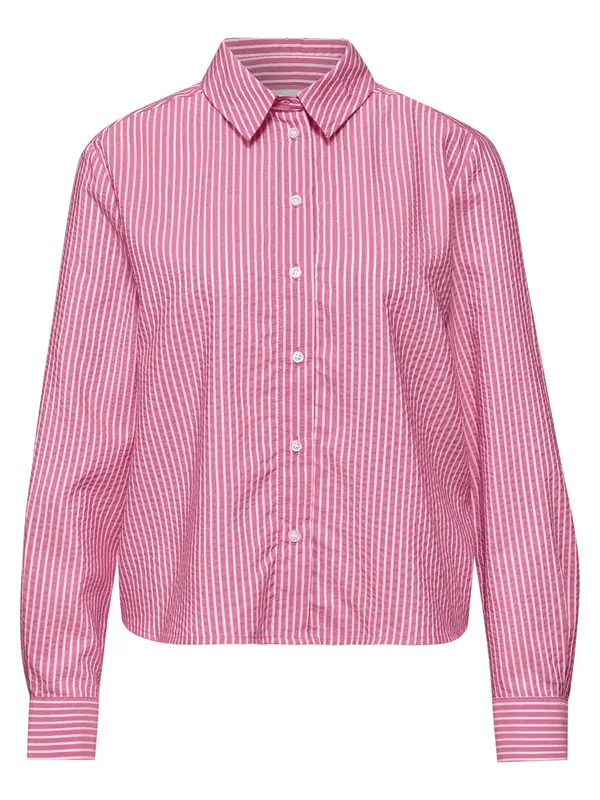 STREET ONE STREET ONE Bluza  temno roza / bela