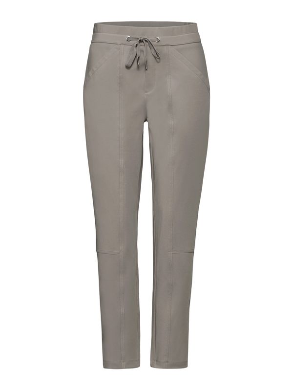 STREET ONE STREET ONE Chino hlače 'Bonny Travel'  temno bež