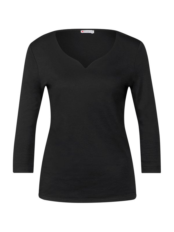 STREET ONE STREET ONE Majica 'Ada'  črna