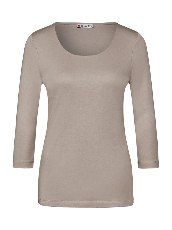 STREET ONE STREET ONE Majica 'Pania'  temno bež