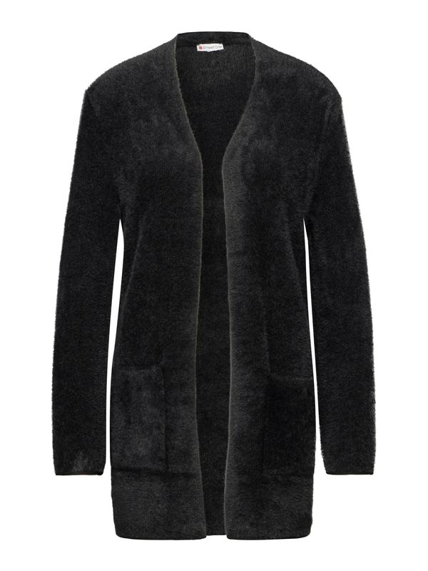 STREET ONE STREET ONE Pletena jopa  črna