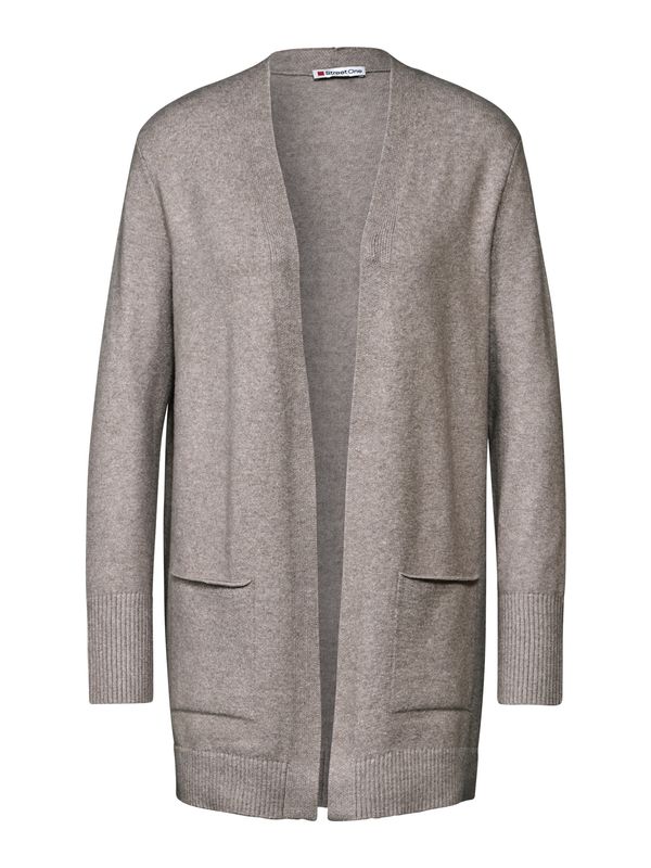 STREET ONE STREET ONE Pletena jopa  temno bež