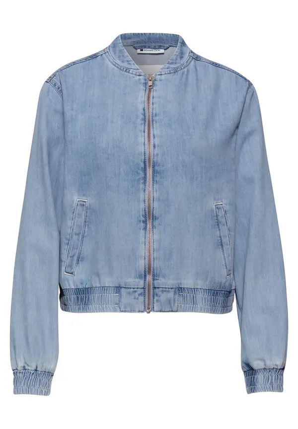 STREET ONE STREET ONE Prehodna jakna  moder denim
