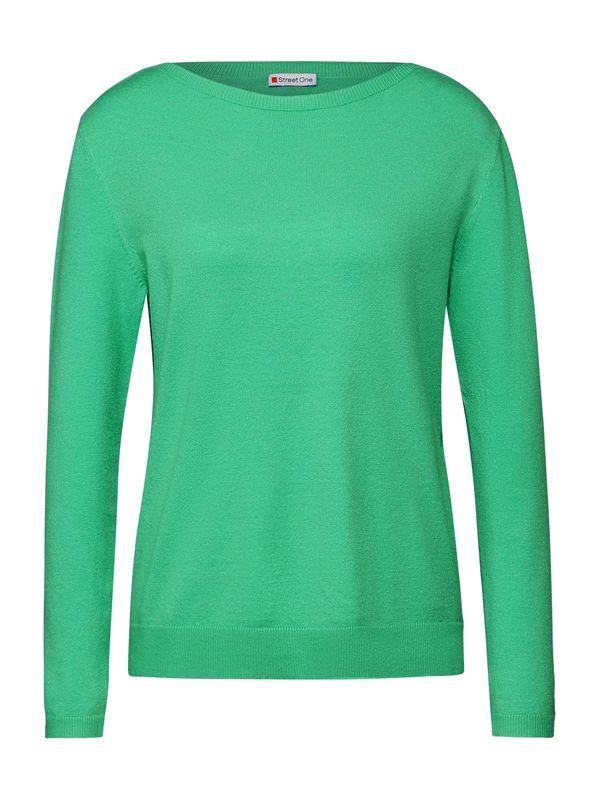 STREET ONE STREET ONE Pulover  svetlo zelena