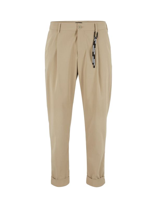 STRELLSON STRELLSON Hlače z naborki 'Louis'  bež