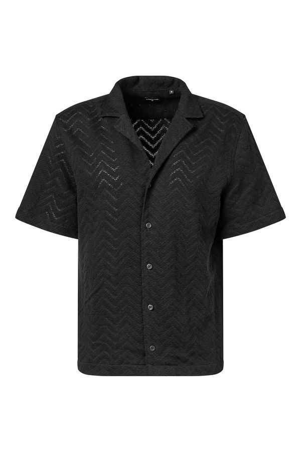 STRELLSON STRELLSON Srajca 'Cliro'  črna