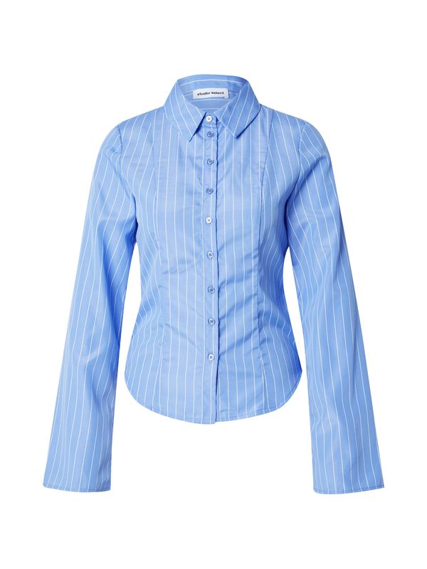 STUDIO SELECT STUDIO SELECT Bluza 'Costia'  svetlo modra / bela