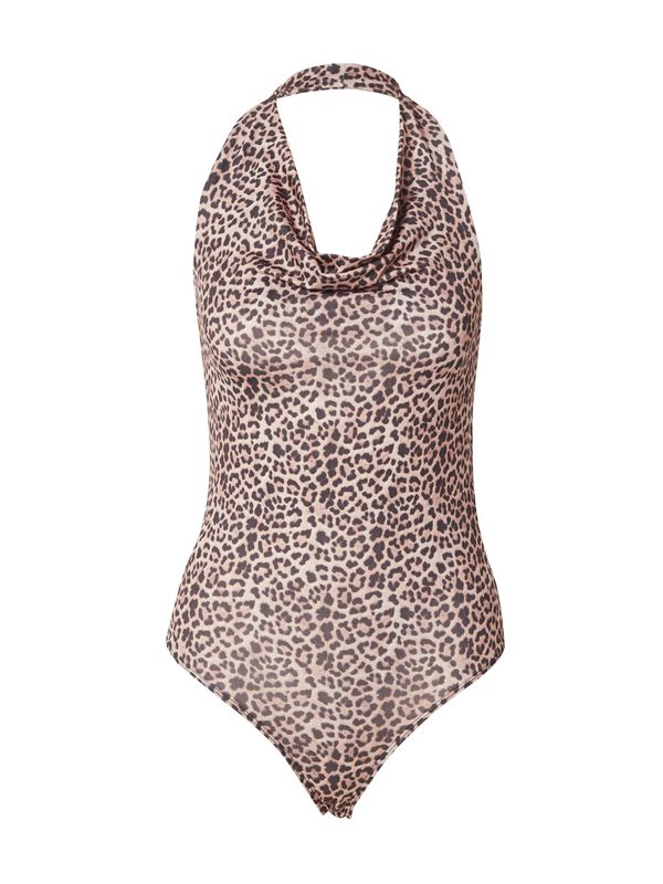 STUDIO SELECT STUDIO SELECT Bodi majica 'Dinah'  bež / kamela / črna