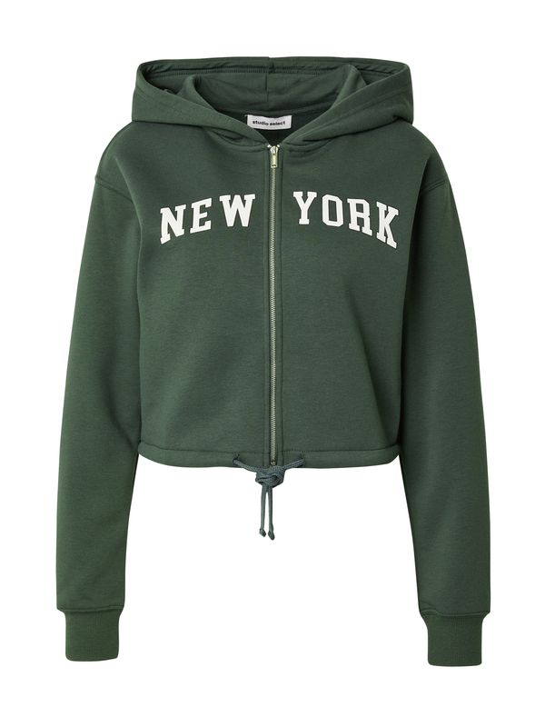 STUDIO SELECT STUDIO SELECT Jopa na zadrgo 'Maja'  smaragd / bela